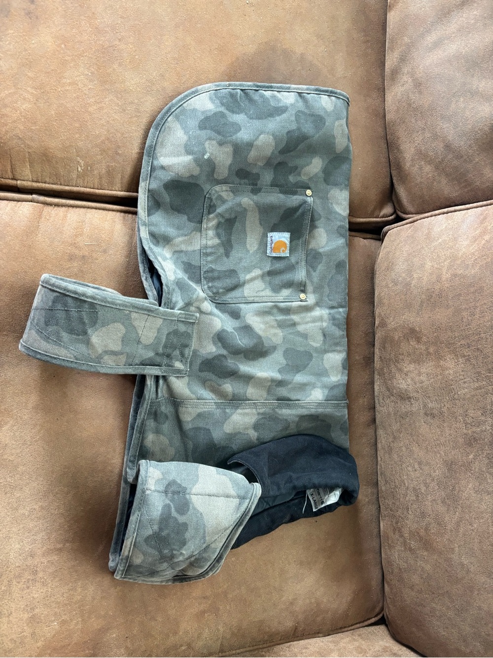 Carhartt Green Camo Dog Jacket